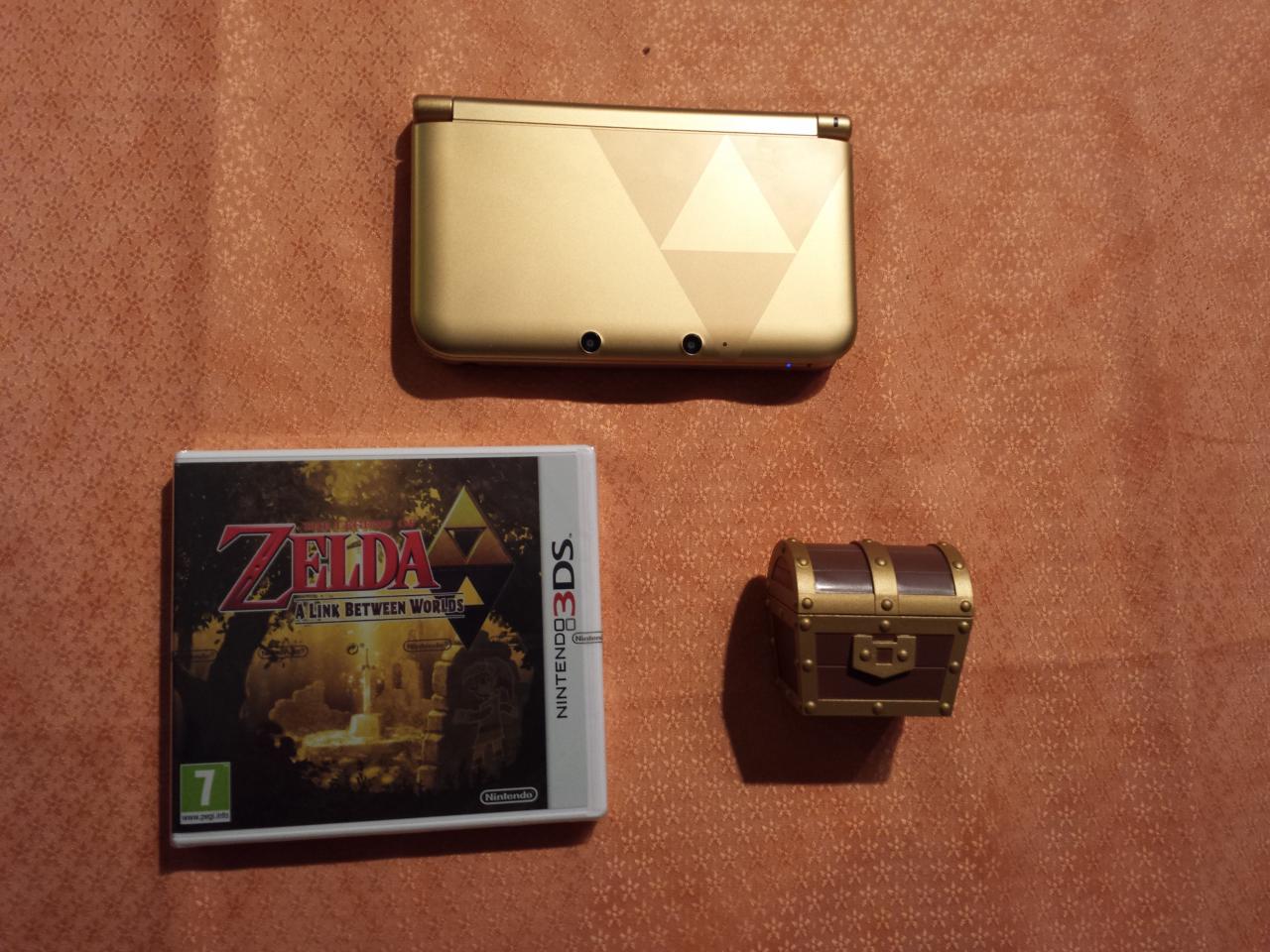 3DS XL Zelda+ Zelda a link between World